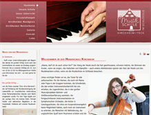 Tablet Screenshot of musikschule-kirchheim.de